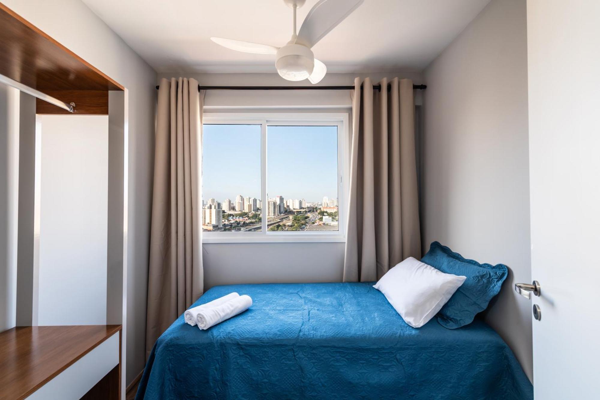 1604 - Apto Com Piscina Prox Bras E Centro 公寓 圣保罗